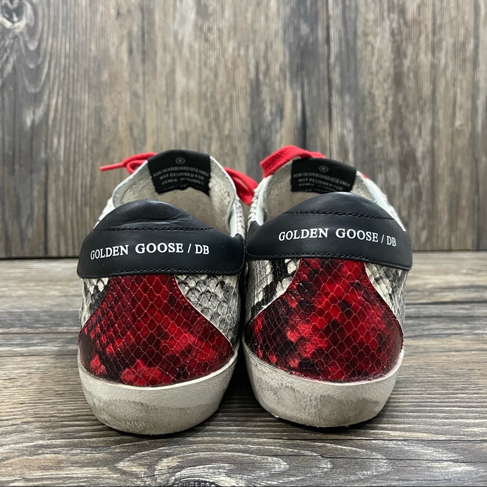 Golden Goose Superstar Sneakers Snake Patchwork - Picture 7 of 11